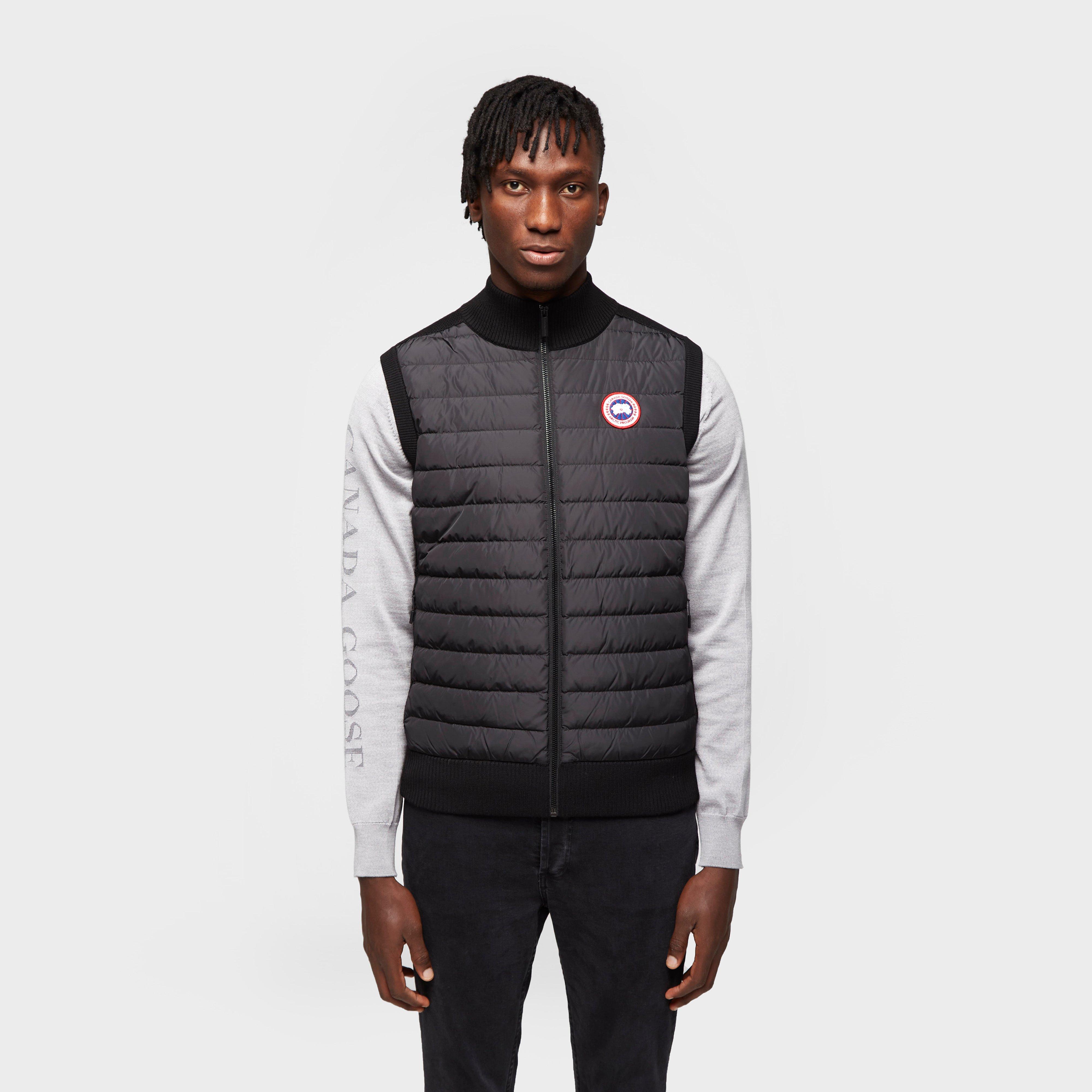 canada goose gilet mens black