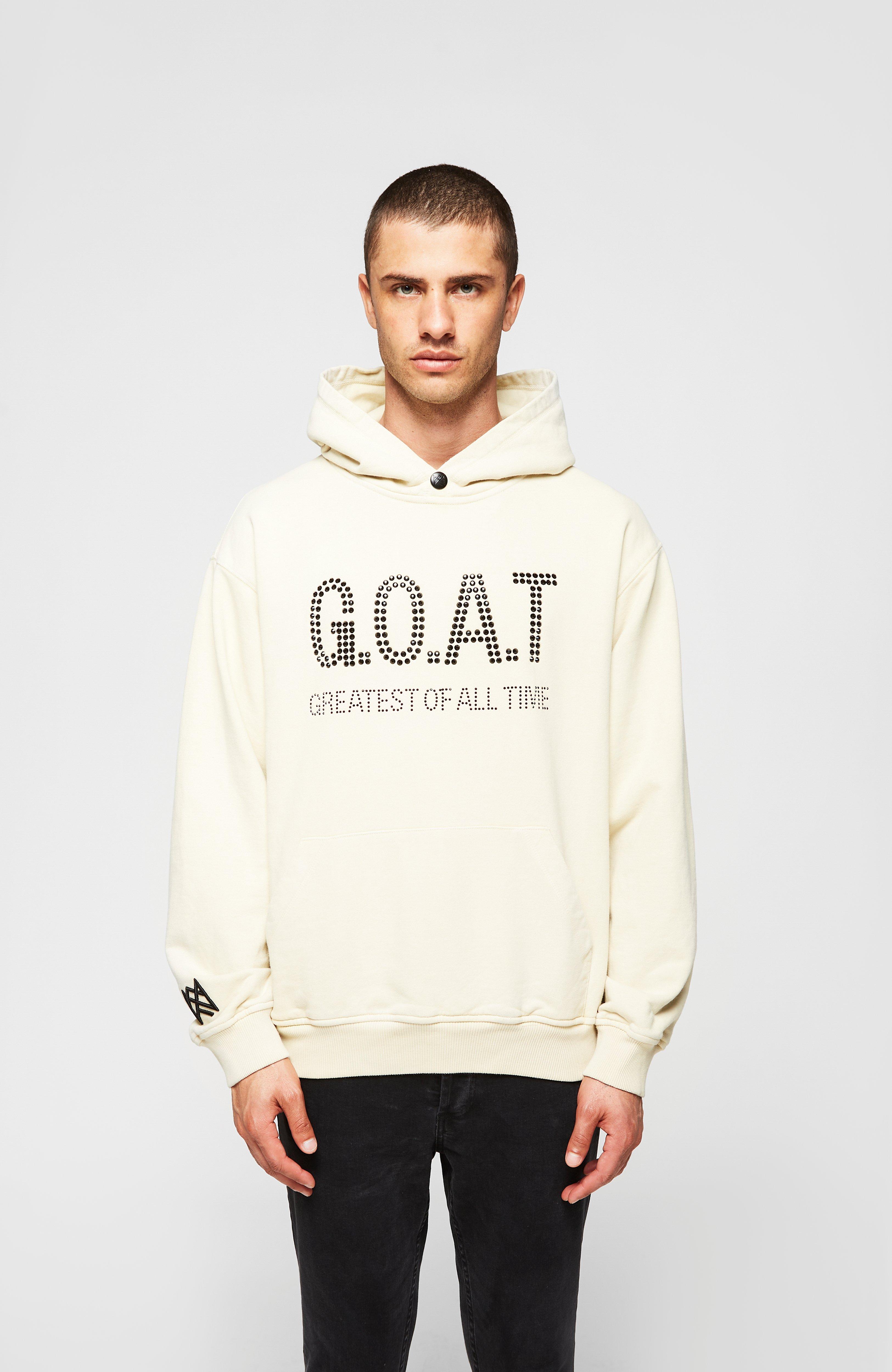 Stone Real Artistic People Goat Hoodie Choice   Ch M012758stn A