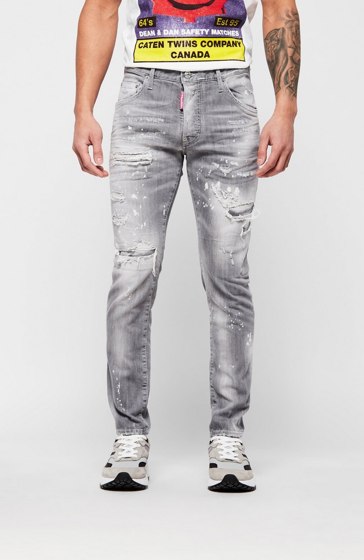 Skater Washed Grey Jean