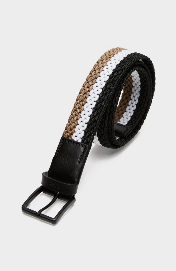 Ther Woven Stripe Belt