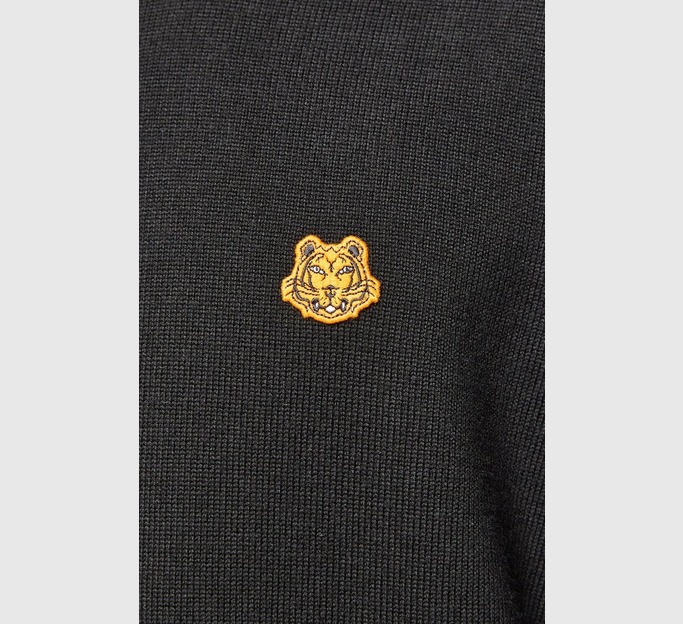 Tiger Crest Crewneck Knit