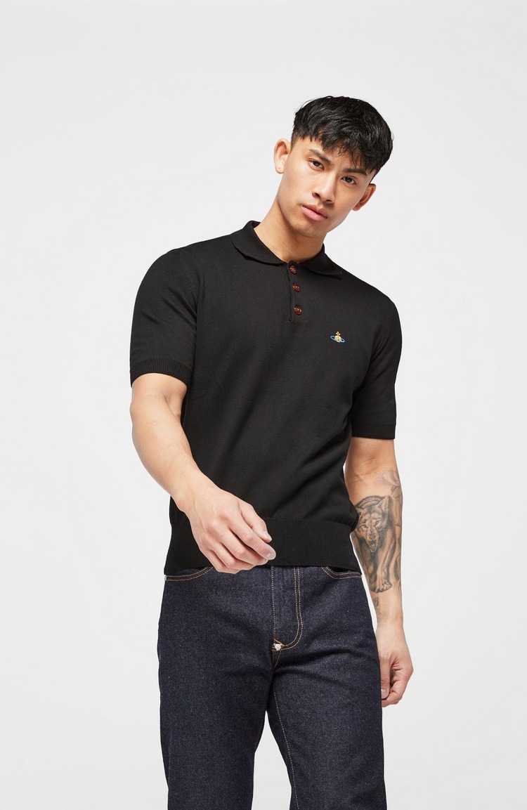 Orb Classic Short Sleeve Knitted Polo