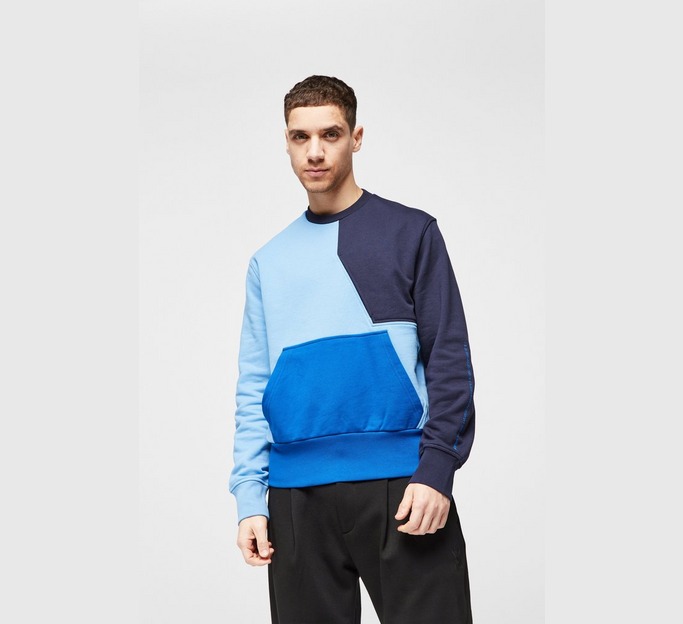 Colour Block Crewneck Sweatshirt