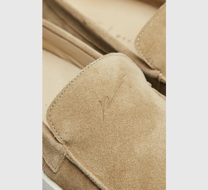 Pisana Lino Suede Loafer