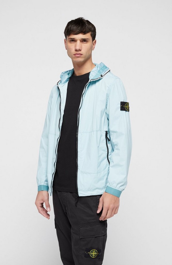 Badge Skin Touch Hooded Jacket