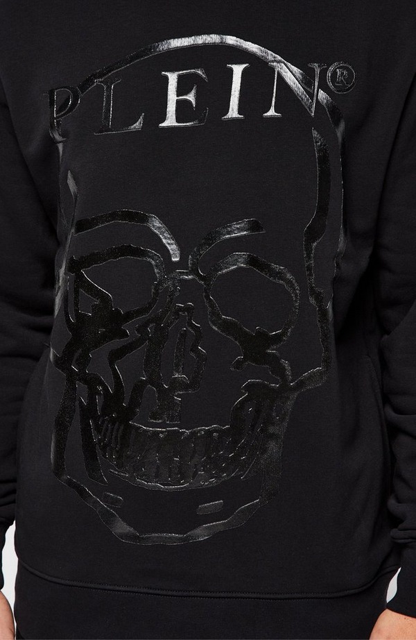 Large Skull Crewneck Sweatshirt