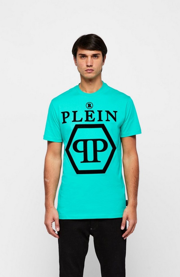 Large Pp Plein Short Sleeve T-Shirt