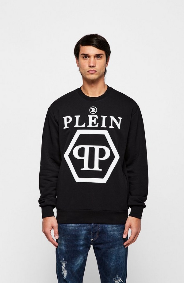 Large Pp Plein Crewneck Sweatshirt