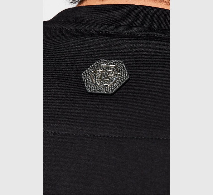 Large Hexagon Crystals Short Sleeve T-Shirt