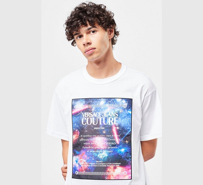 Galaxy Graphic Short Sleeve T-Shirt
