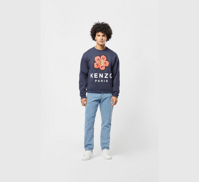 Seasonal Flower Crewneck Sweatshirt