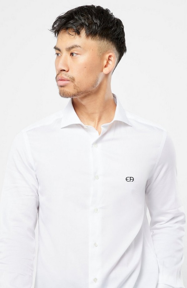 Chest Logo Long Sleeve Shirt