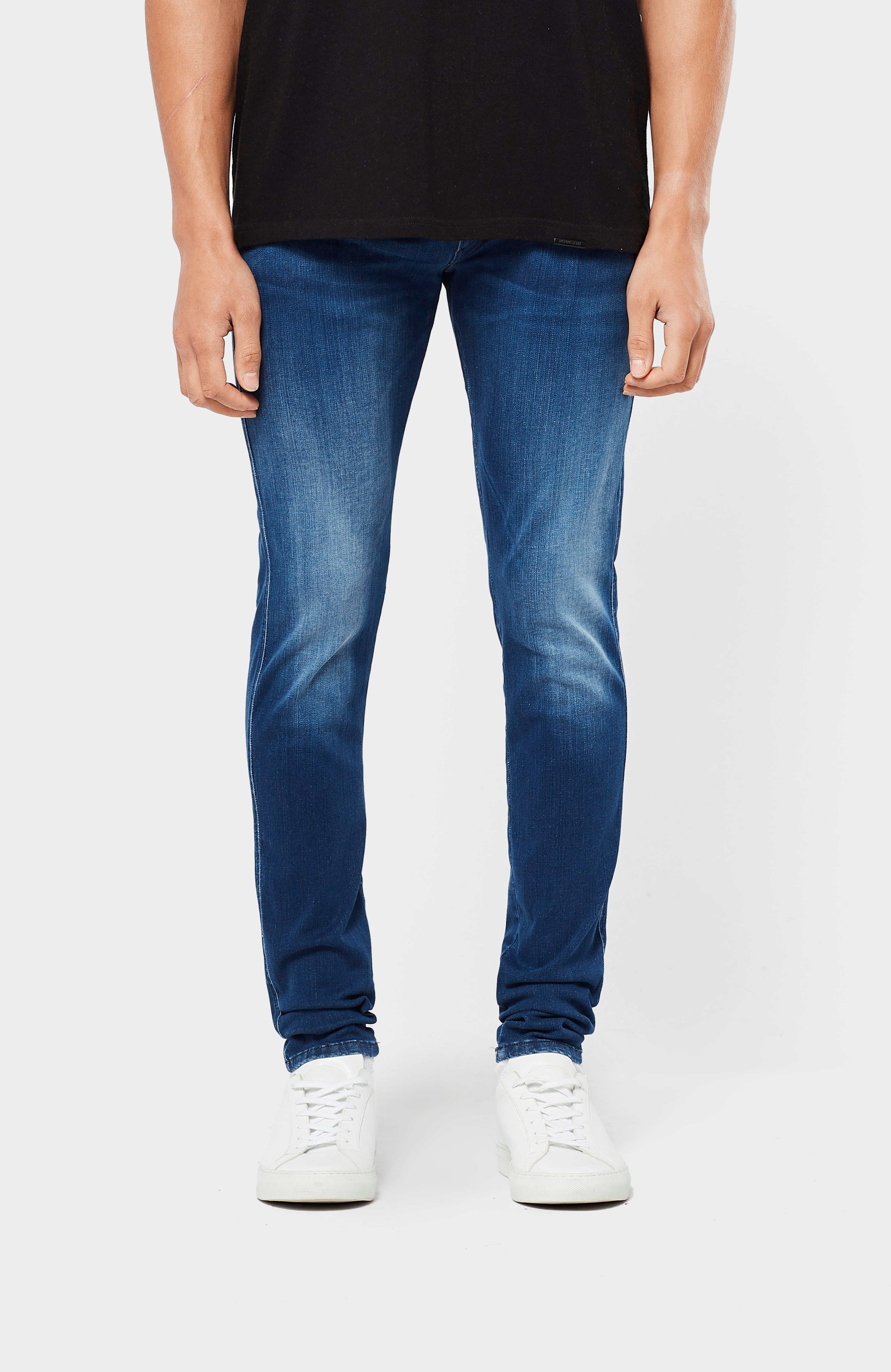 Mid Blue Replay Jeans Bronny Slim Fit Jean | Choice UK