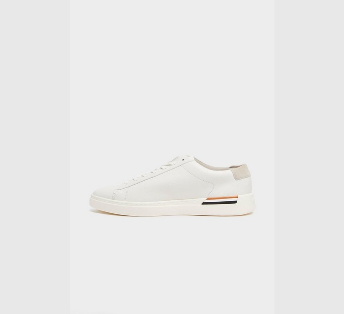 Clint Tennis Leather Trainer