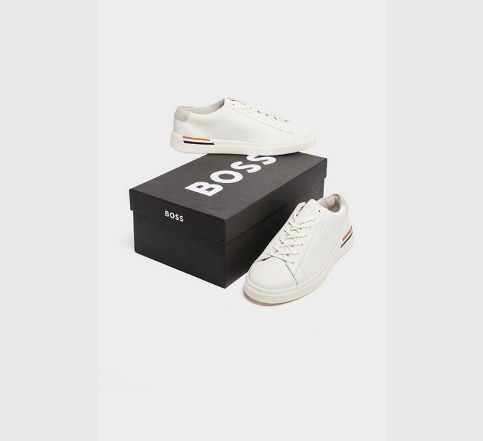 Clint Tennis Leather Trainer