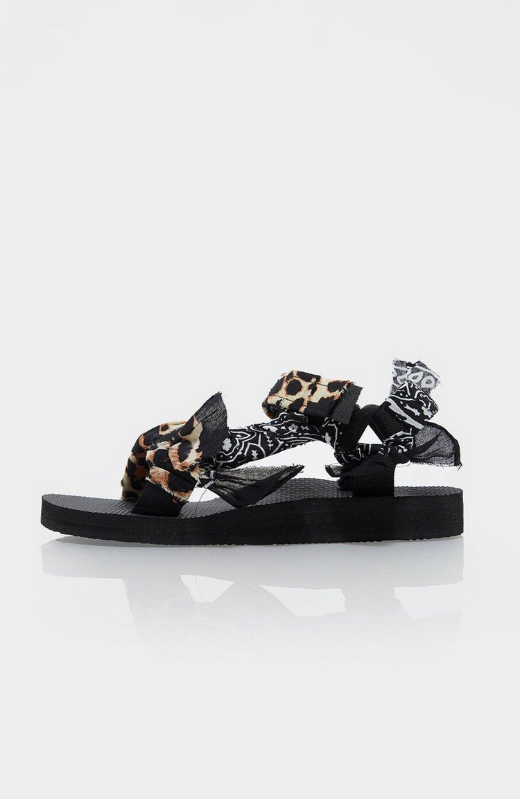 Trekky Leopard Bandana Sandal