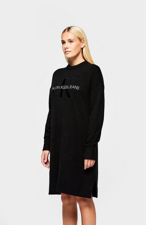 Lofty Monogram Sweater Dress