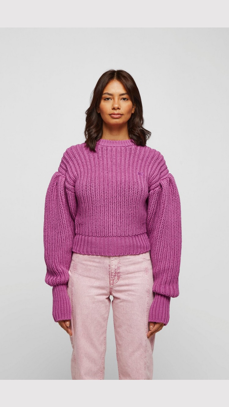 Rotate Adley Knitted Sweater - Mauve - Womens, Mauve product