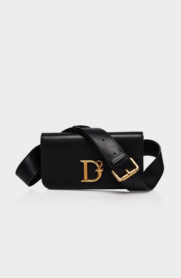 D2 Metal Logo Belt Bag