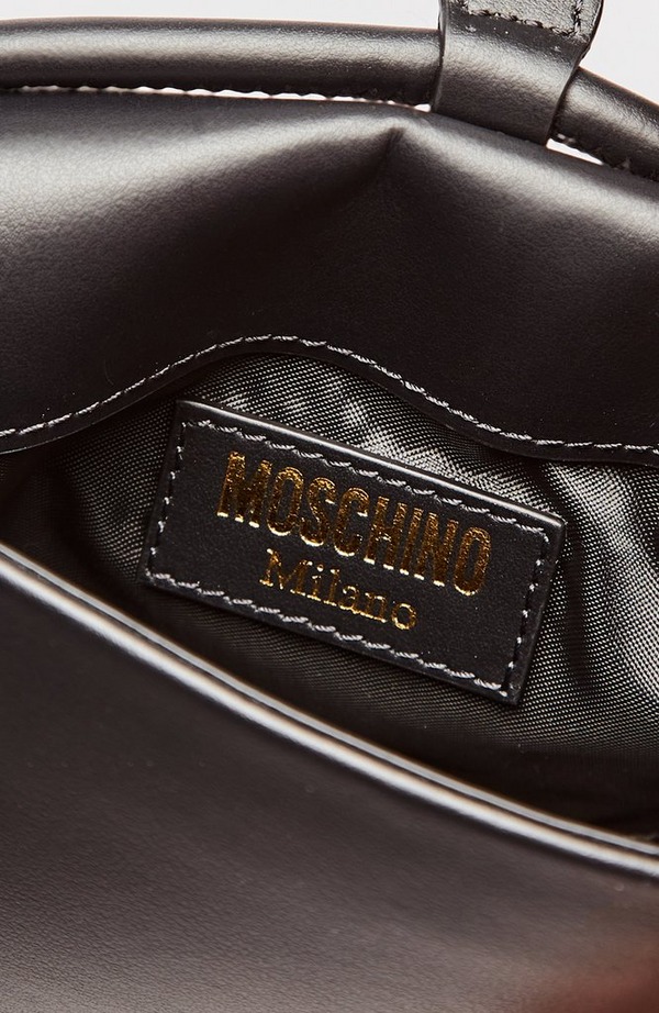 Small Leather Logo Flap Crossbody Bag