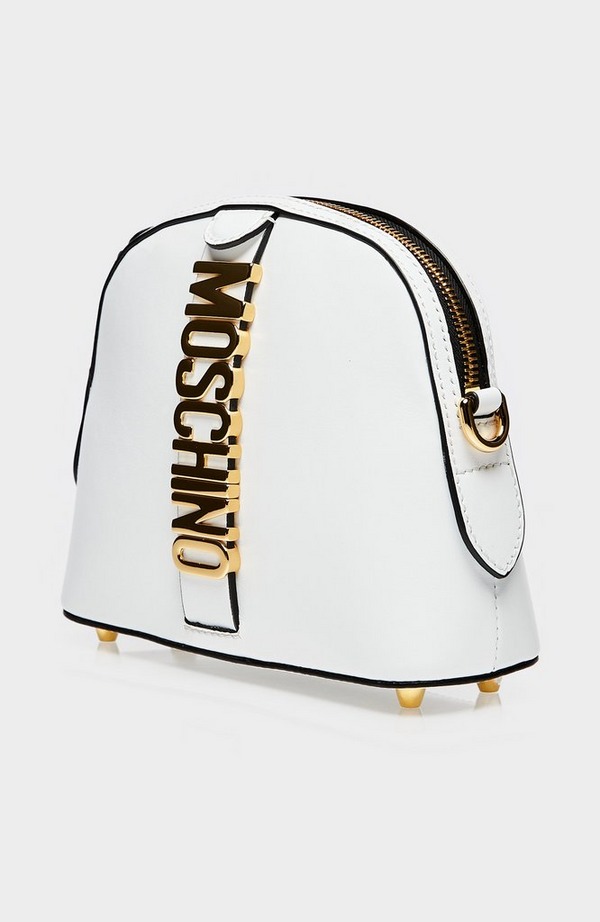 Vertical Logo Dome Crossbody Bag