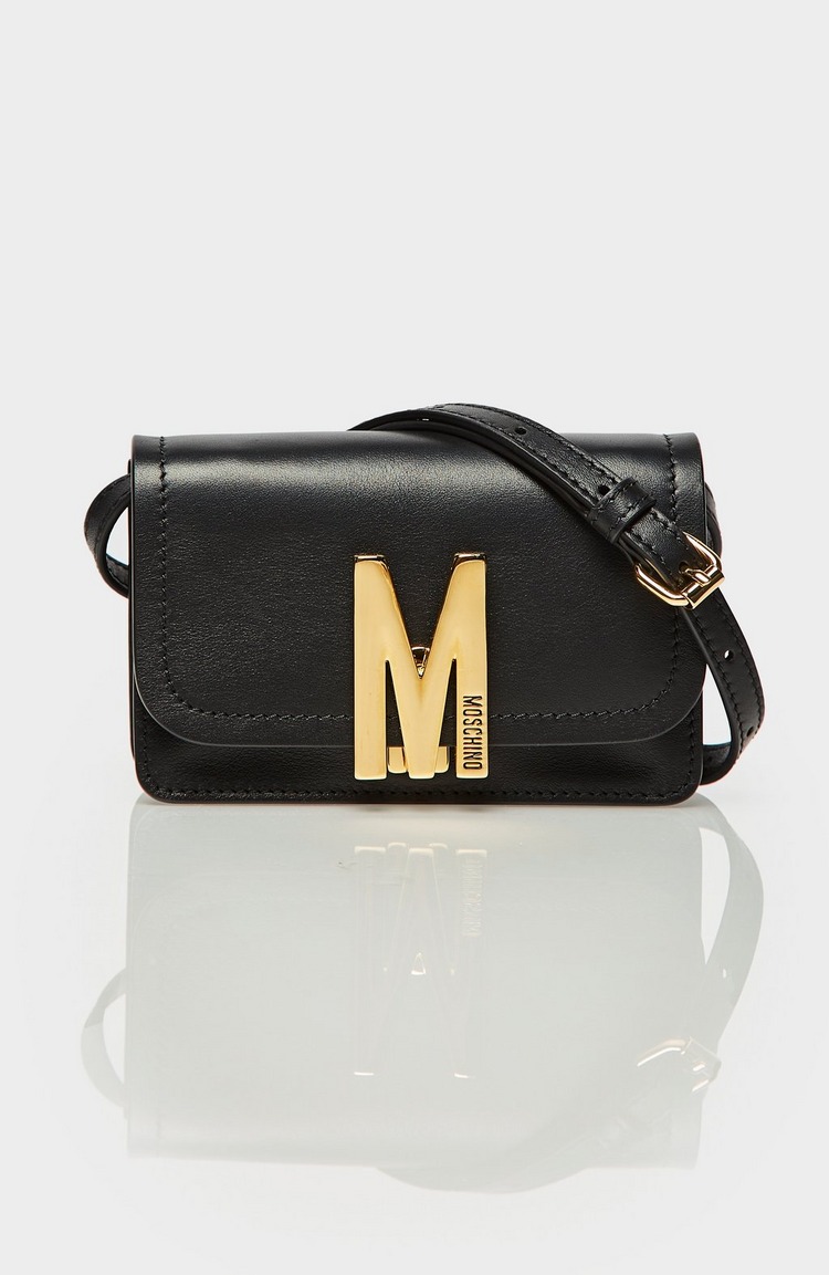 Small M Logo Crossbody Bag