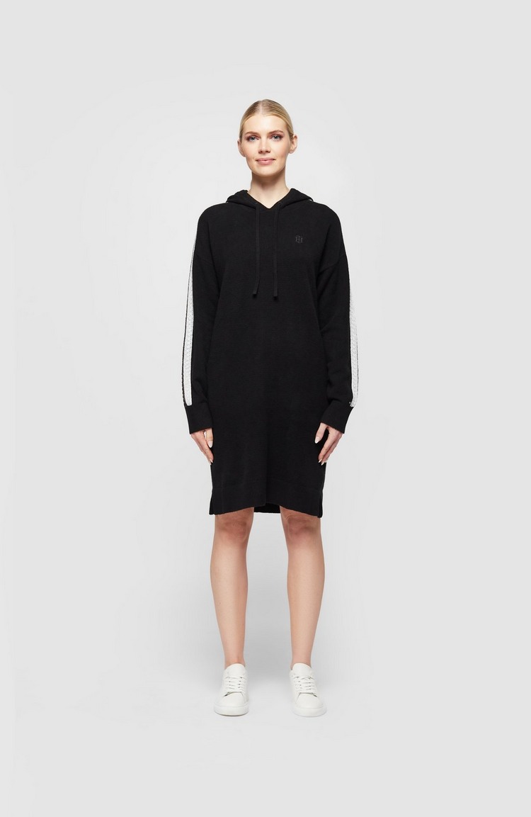 Logo Relaxed Hoodie Dress