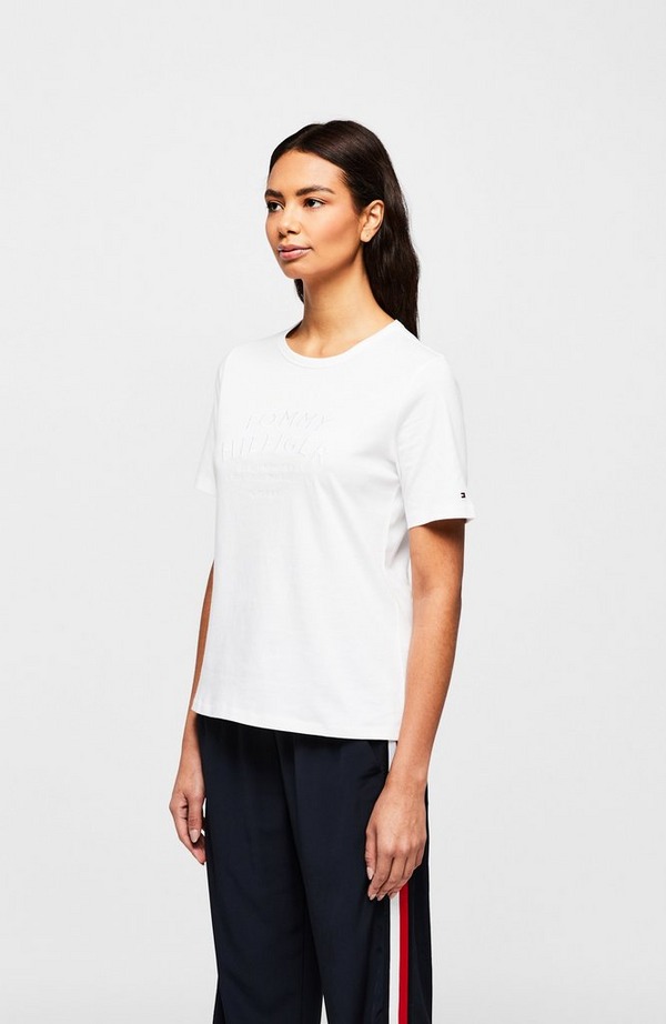 Embroidered Arch Logo Short Sleeve T-Shirt