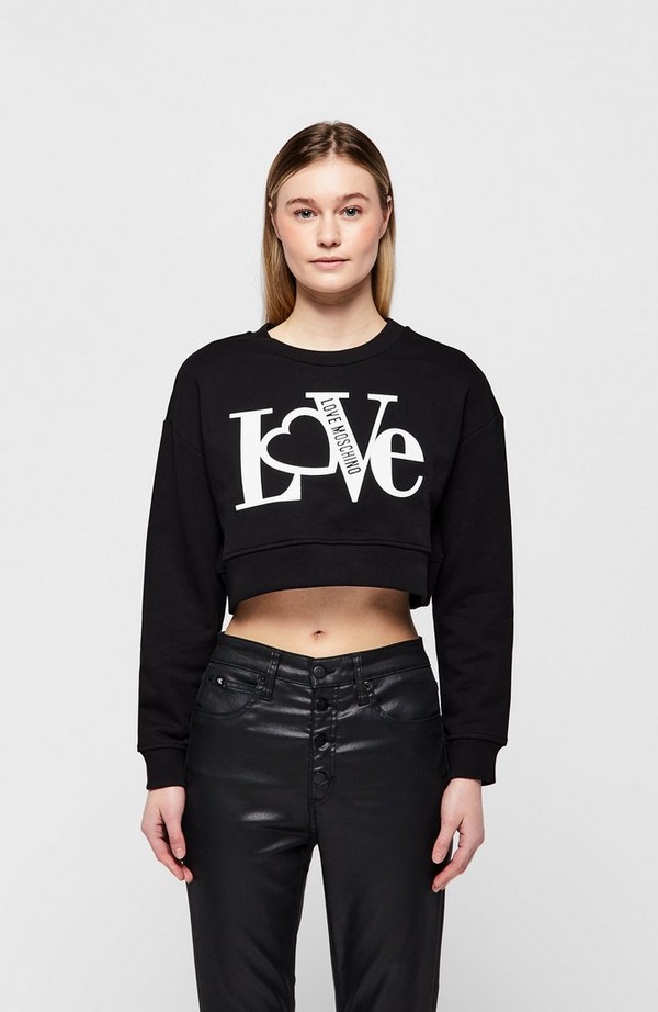 Love Logo Cropped Sweatshirt