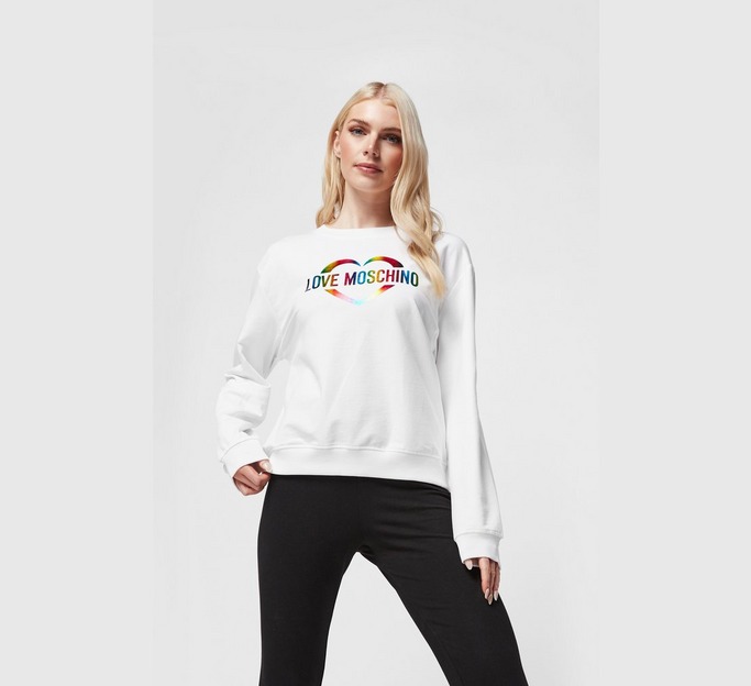 Rainbow Heart Logo Sweatshirt