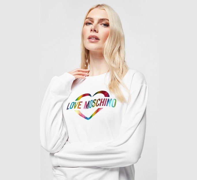 Rainbow Heart Logo Sweatshirt