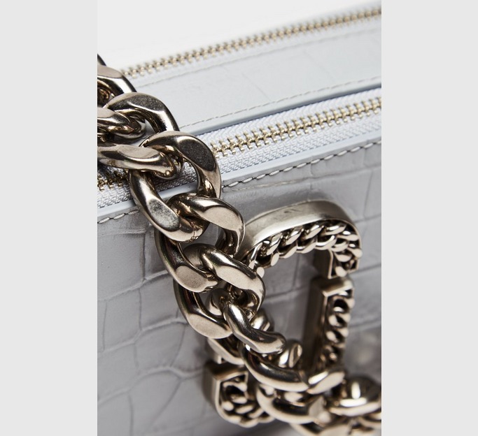 Snapshot Chain Crossbody Bag