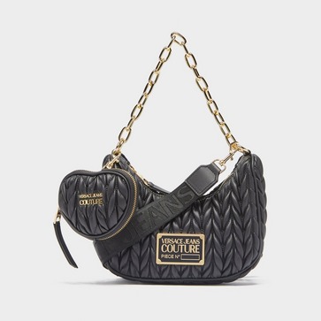 Logo Quilted Crossbody With Pouch