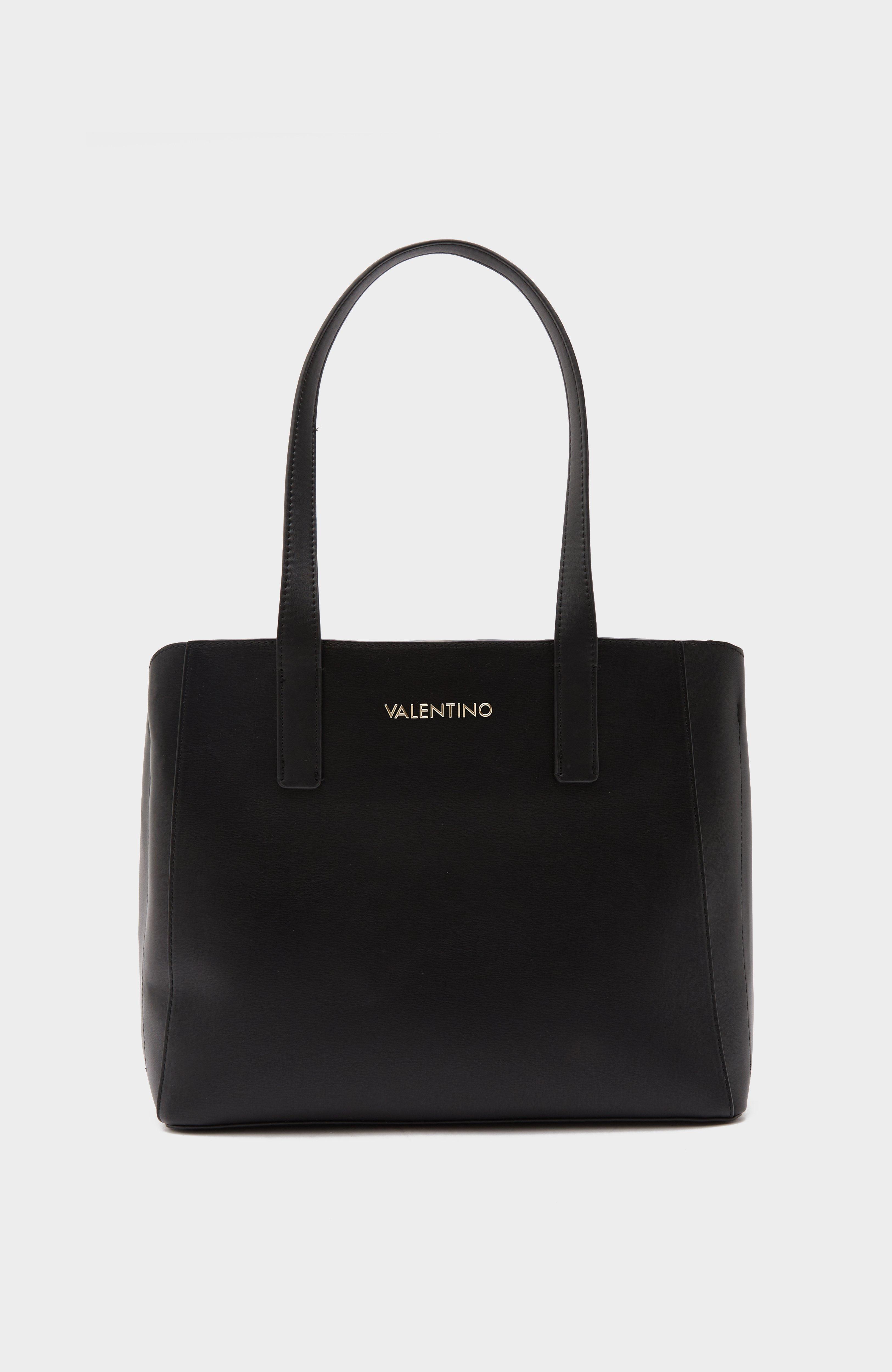 Black Valentino Bags Cous Tote Bag Choice UK