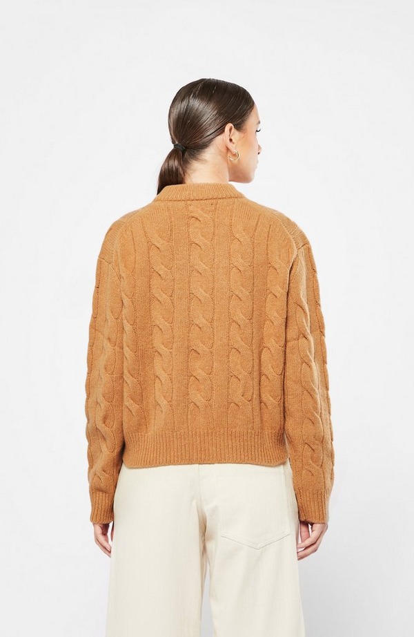 Small Pp Cable Knit Jumper