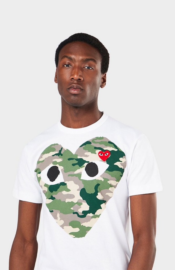 Large Camouflage Short Sleeve T-Shirt