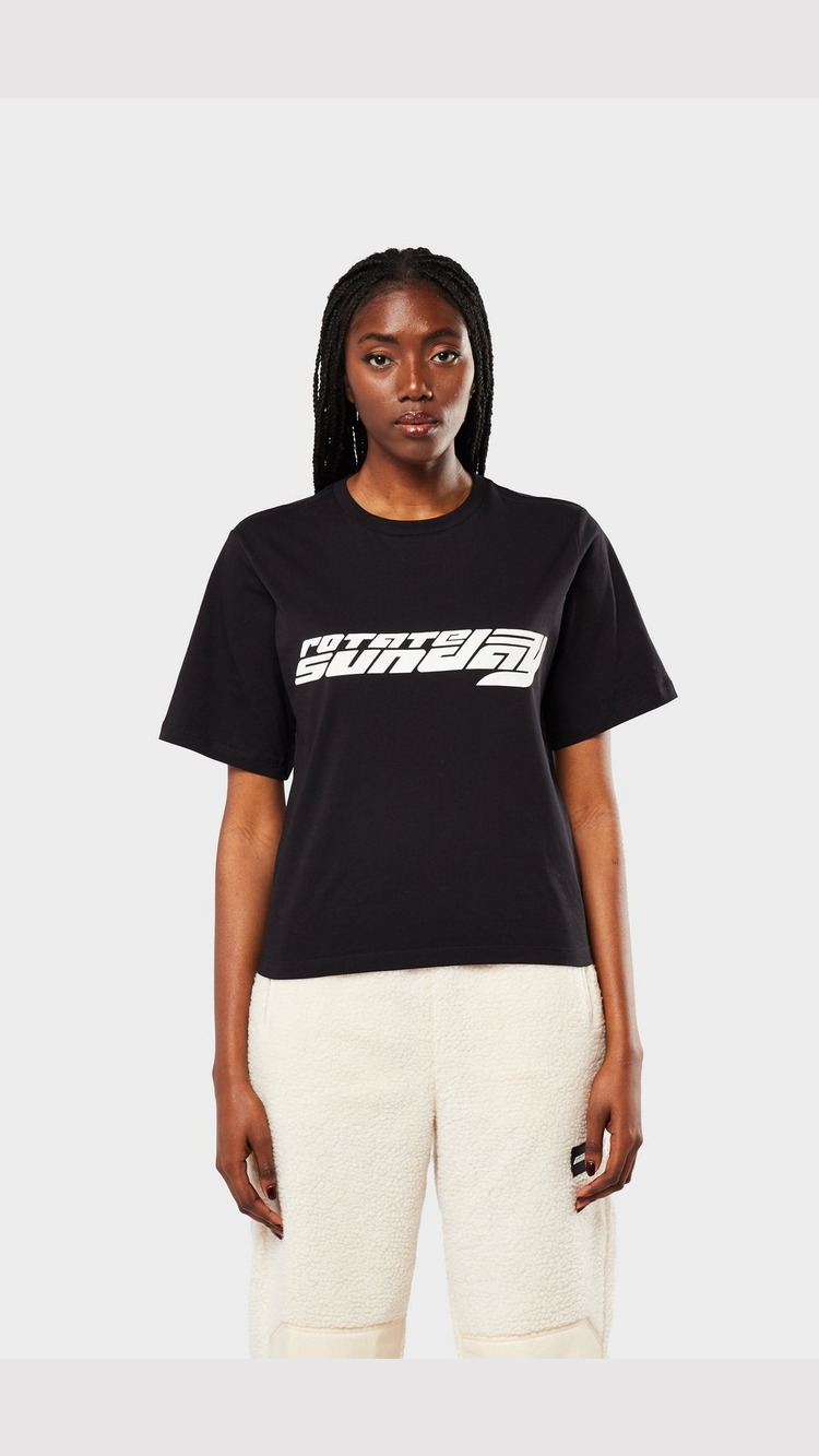 Rotate Sunday Aster T-Shirt - Black - Womens, Black product