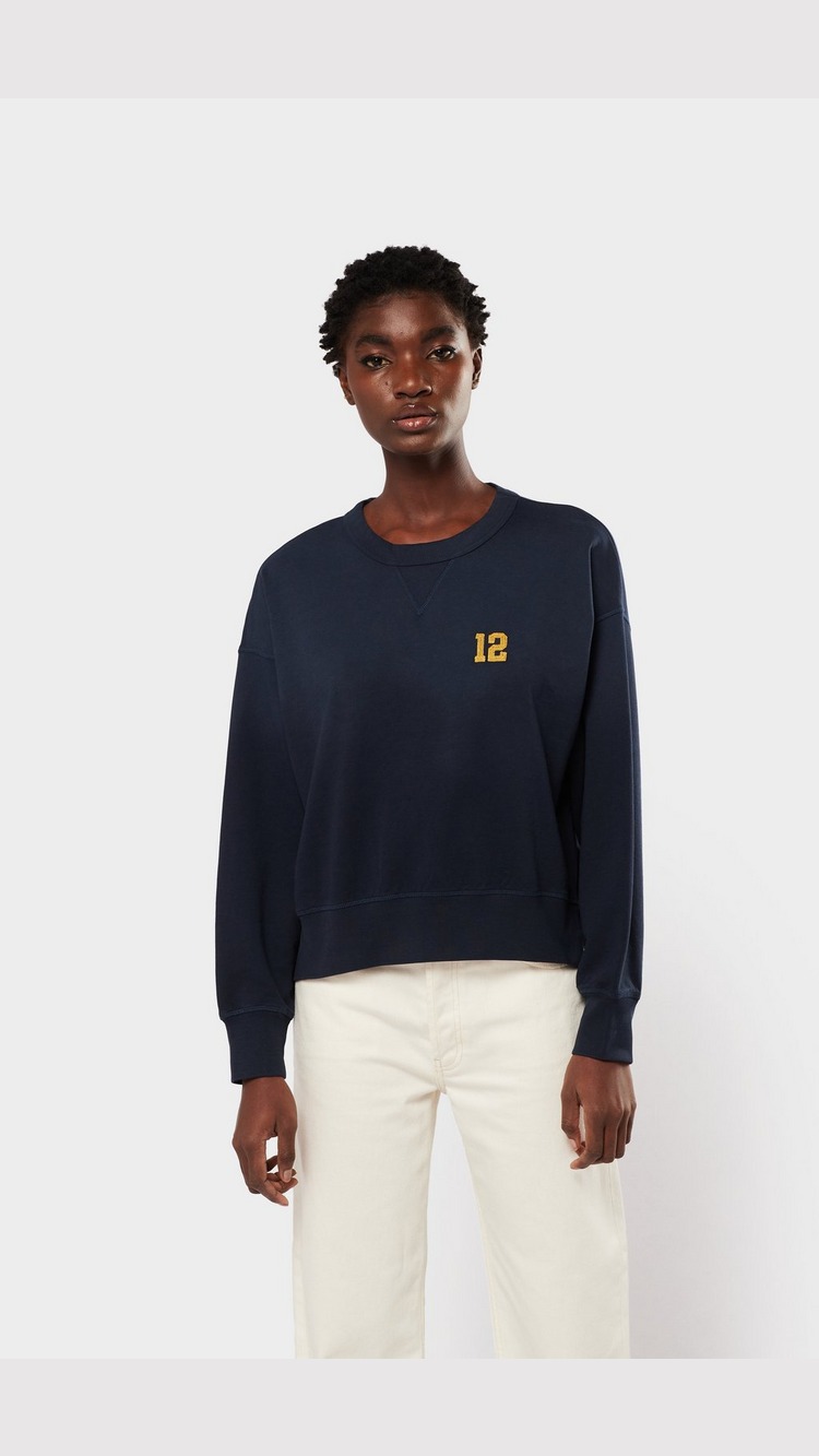 Anine Bing Rod League Sweatshirt - Navy - Womens, Navy product