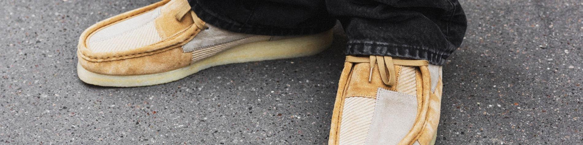 WALLABEES and WEAVERS - A few Clarks Collabs - on foot