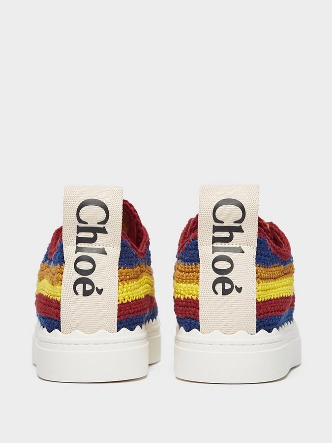 Chloé Lauren Crochet Sneaker