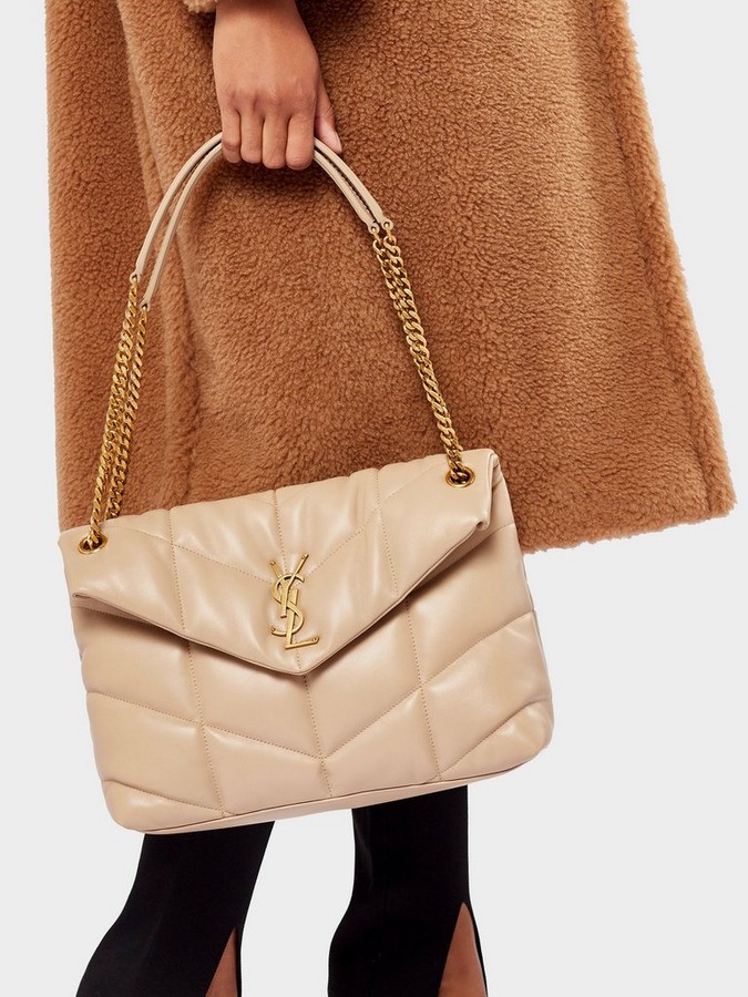 Quilted Puffer Chain Bag