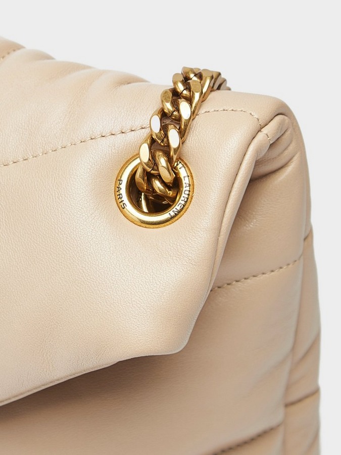 Quilted Puffer Chain Bag