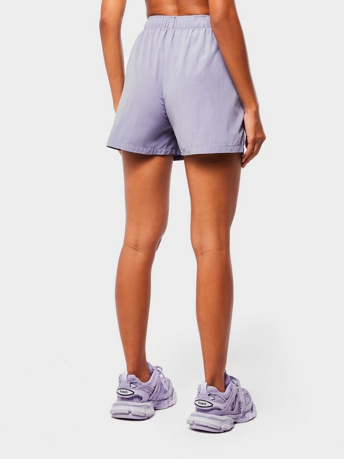 Elasticated-Waist Shorts