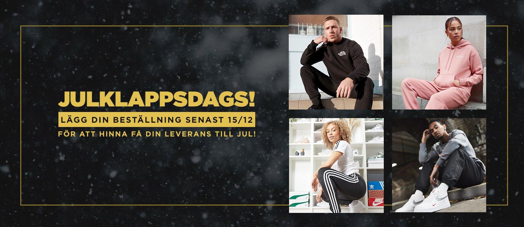 banner med information om JD Sports julkampanj