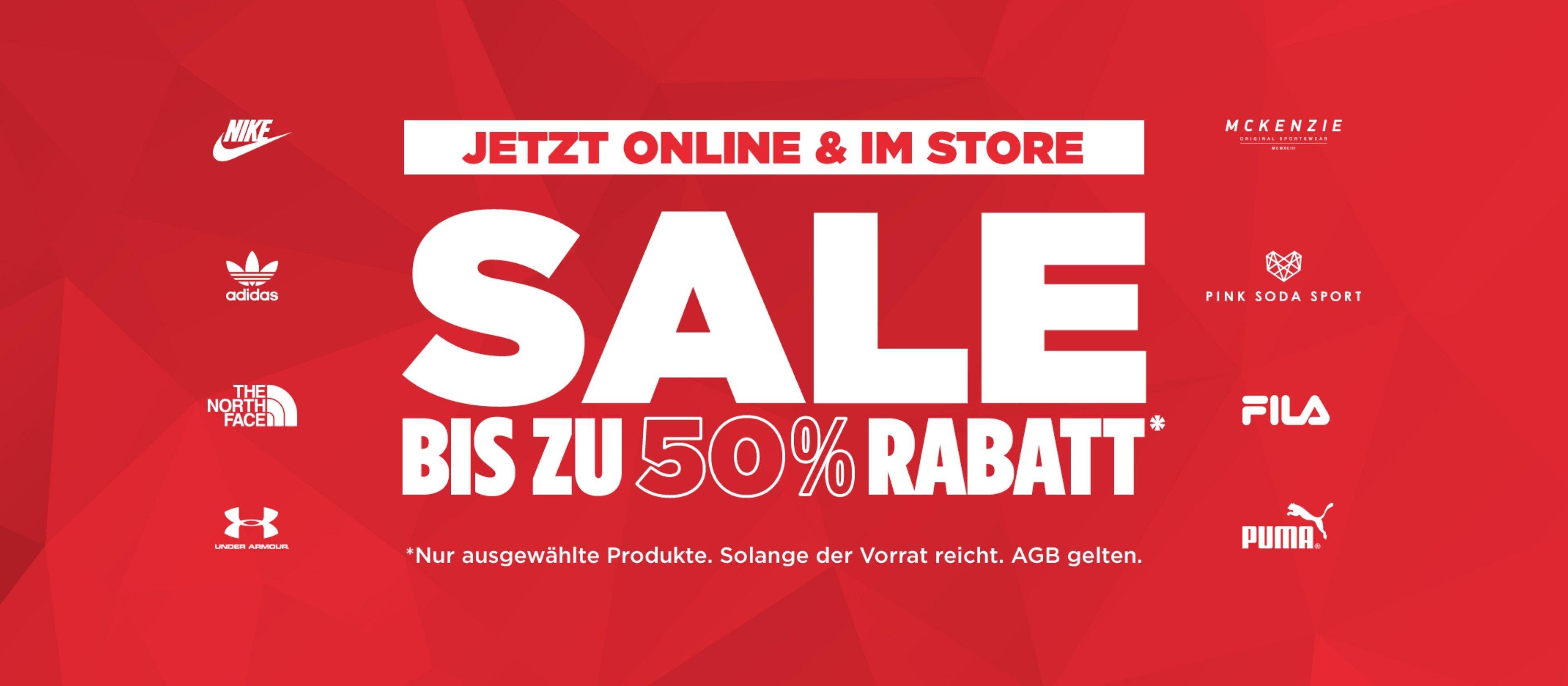 SOMMER SALE BIS ZU 50 RABATT JD Sports Deutschland Blog