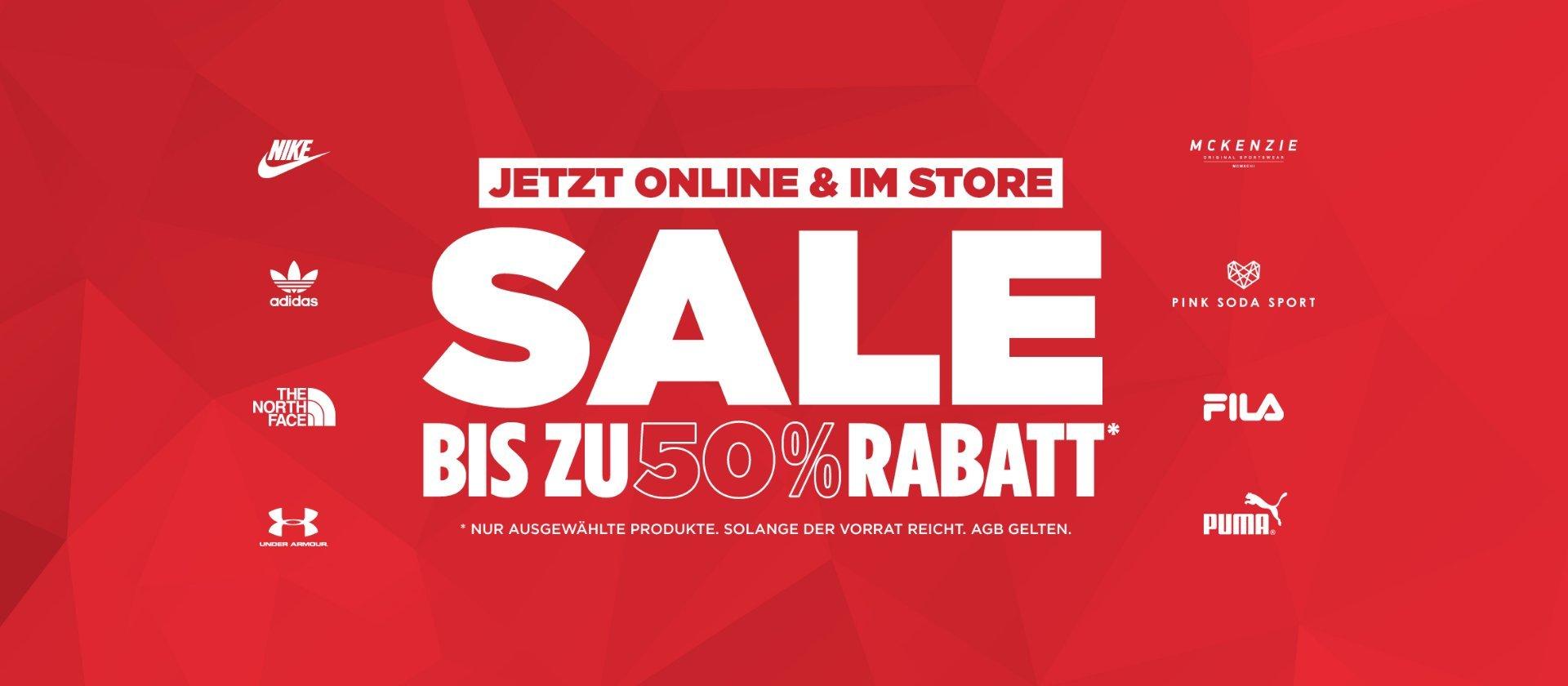 Summer Sale mit bis zu 50% Rabatt