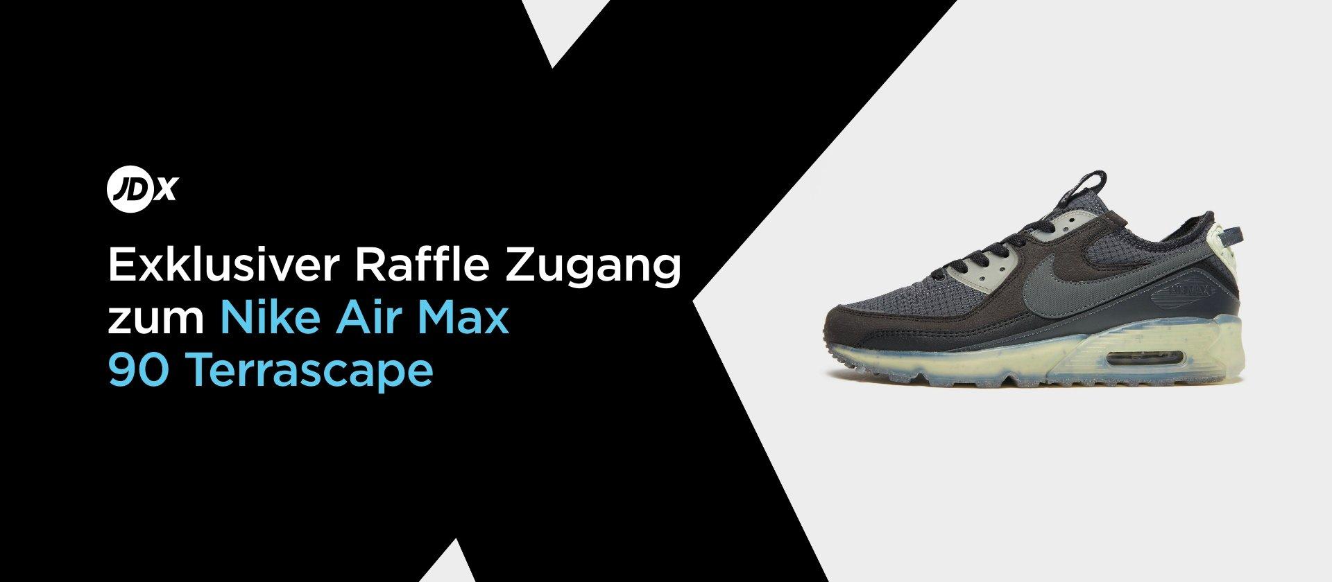 Exklusiver Raffle Zugang Air Max Terrascape 90 JD Sports Deutschland Blog
