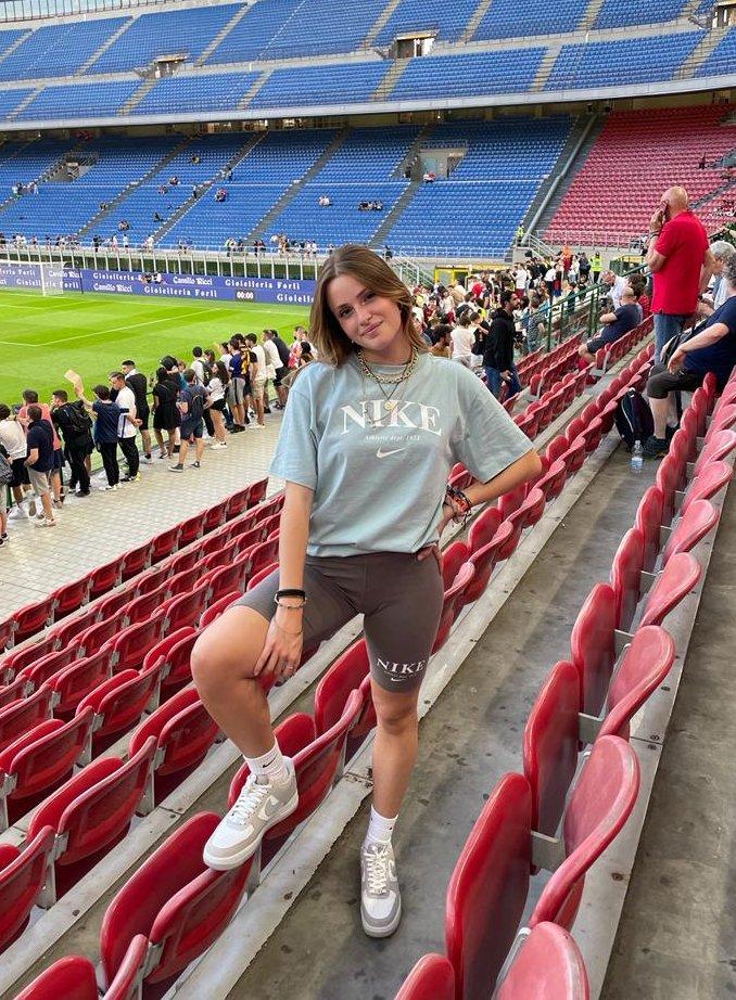 Eleonora Fincati con look Nike