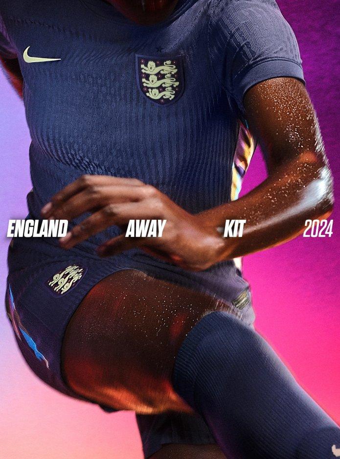 Segunda camiseta 2024 Inglaterra fútbol
