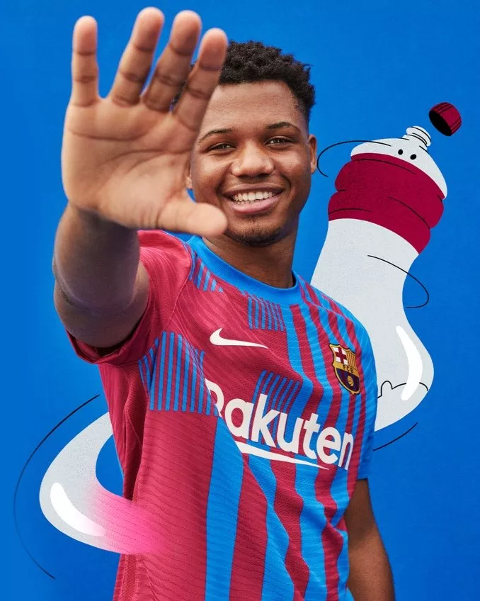 Voetbalshirt FC Barcelona 2021 en 2022
